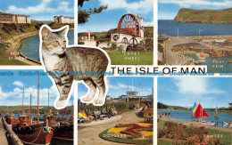 R064245 The Isle Of Man. Multi View. Salmon - Monde