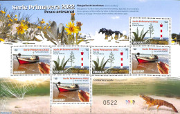 Uruguay 2022 Spring M/s, Mint NH, Nature - Transport - Various - Flowers & Plants - Ships And Boats - Lighthouses & Sa.. - Boten