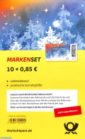 Germany, Federal Republic 2022 Christmas Foil Booklet, Mint NH, Religion - Christmas - Stamp Booklets - Ongebruikt