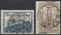 1923...261/262 O - Used Stamps