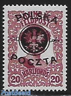 Poland 1918 Stamp Out Of Set, Unused (hinged) - Ongebruikt