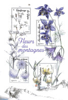 France 2023 Mountain Flowers S/s, Mint NH, Nature - Flowers & Plants - Nuovi