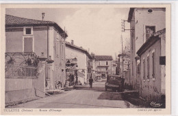 Tulette (26 Drôme) Route D'Orange - Le Garage Renault Avec Pompe A Essence - édit. Combier - Sonstige & Ohne Zuordnung