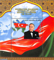 Uzbekistan 2023 Haider Aliyev, Azerbeidzjan S/s, Mint NH, Various - Maps - Geographie