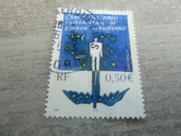 Charte Des Droits Fondamentaux De L'Union Européenne - 0.50 € - Yt 3555 - Multicolore - Oblitéré - Année 2003 - - Used Stamps