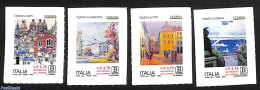 Italy 2023 Rights & Freedom Of Refugees From Ukraina 4v S-a, Mint NH, Transport - Ships And Boats - Art - Bridges And .. - Andere & Zonder Classificatie