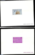 France 1971 Europa, 2 Epreuves De Luxe, Mint NH, History - Europa (cept) - Unused Stamps