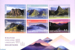 Hong Kong 2023 Mountains 6v S-a M/s, Mint NH, Sport - Mountains & Mountain Climbing - Unused Stamps