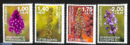 Luxemburg 2023 Orchids 4v, Mint NH, Nature - Flowers & Plants - Orchids - Nuevos