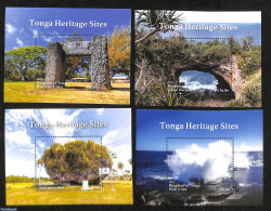 Tonga 2023 Tonga Heritage Sites 4 S/s, Mint NH, Various - Tourism - Sonstige & Ohne Zuordnung