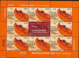 Montenegro 2023 Fauna M/s, Mint NH, Nature - Reptiles - Montenegro