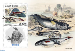 Guinea Bissau 2023 Fishes, Mint NH, Nature - Fish - Fishing - Pesci