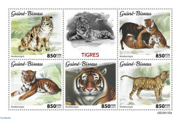 Guinea Bissau 2023 Tigers, Mint NH, Nature - Cat Family - Guinea-Bissau