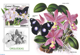 Guinea Bissau 2023 Orchids, Mint NH, Nature - Butterflies - Flowers & Plants - Orchids - Guinée-Bissau