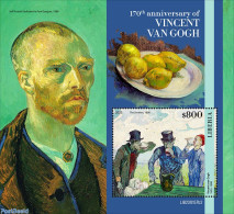 Liberia 2023 Vincent Van Gogh, Mint NH, Nature - Fruit - Art - Vincent Van Gogh - Frutta