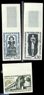 France 1962 Resistance 3v, Imperforated, Mint NH, History - World War II - Ongebruikt