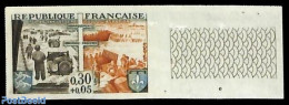 France 1964 Liberation 1v, Imperforated, Mint NH, History - World War II - Neufs