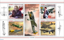 Guinea, Republic 2023 80 Years Since The Start Of The Air Battle Of Berlin, Mint NH, History - Transport - Militarism .. - Militaria