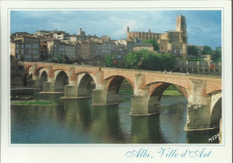 Albi - Le Palais De La Berbie - La Basilique Sainte-Cécile - Le Pont Vieux - (P) - Albi