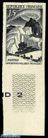 France 1949 Polar Expeditions 1v, Imperforated, Mint NH, Science - The Arctic & Antarctica - Ongebruikt