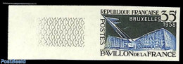 France 1958 World Expo Brussels 1v, Imperforated, Mint NH, Various - World Expositions - Nuovi