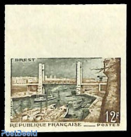 France 1957 Brest 1v, Imperforated, Mint NH, Art - Bridges And Tunnels - Unused Stamps