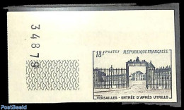 France 1954 Versailles 1v, Imperforated, Mint NH - Ongebruikt