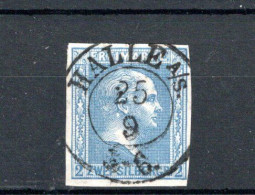 Nr. 11 , 2 Sgr. Luxus  , Zentr. Klar " HALLE A. S. " 8 Halle An Der Saale )  #212 - Used