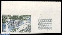 France 1969 Chantilly 1v, Imperforated, Mint NH, Art - Castles & Fortifications - Ungebraucht