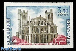 France 1972 Narbonne 1v, Imperforated, Mint NH, Religion - Churches, Temples, Mosques, Synagogues - Nuevos