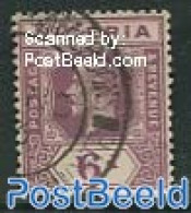 Nigeria 1921 6p, WM4, Plate II, Stamp Out Of Set, Unused (hinged) - Altri & Non Classificati