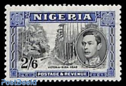 Nigeria 1938 2/6s, Perf. 13"11.5, Stamp Out Of Set, Unused (hinged) - Autres & Non Classés