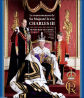 Guinea, Republic 2023 Coronation Of Charles III, Mint NH, History - Charles & Diana - Kings & Queens (Royalty) - Koniklijke Families