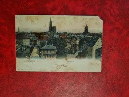 Carte STRASSBURG STRASBOURG TOTALANSICHT  Voir Etat - Straatsburg