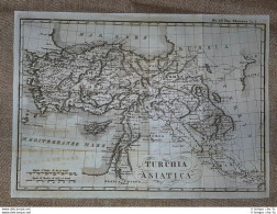 Turchia Asiatica Impero Ottomano Atlante Istorico Cav. Leonardo Cacciatore 1831 - Landkarten