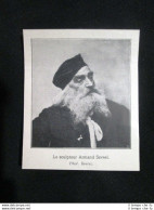 Lo Scultore Armand Seveel  Stampa Del 1905 - Autres & Non Classés