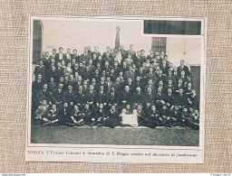 Monza Nel 1925 Unione Giovani S. Stanislao Di San Biagio Decennale Fondazione - Autres & Non Classés