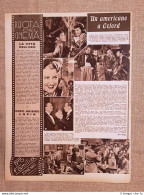 Film Americano A Oxford Città Dell'oro Arsenio Lupin Illustrazione Cinema 1938 - Altri & Non Classificati