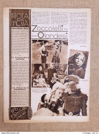 Film Zoccoletti Olandesi Hollywood Hotel Illustrazione Di Cinema Anno 1938 - Sonstige & Ohne Zuordnung