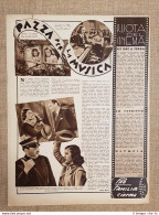 Film Pazza Per La Musica Sceriffo Olympia Illustrazione Di Cinema Anno 1938 - Other & Unclassified