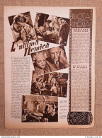 Film Ultima Nemica Rondine Senza Nido Figlia Nessuno Illustrazione Cinema 1938 - Sonstige & Ohne Zuordnung