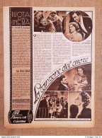 Film Canzone Del Cuore Gigante Biondo Gatto Grigio Illustrazione Di Cinema 1938 - Autres & Non Classés