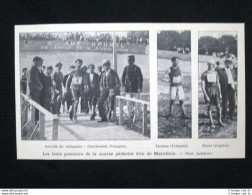 I Primi Tre Della Cosiddetta Corsa Maratona Stampa Del 1902 - Autres & Non Classés