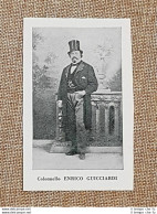 Enrico Guicciardi Ponte In Valtellina 6 Novembre 1812 – 1 Luglio 1895 Colonnello - Sonstige & Ohne Zuordnung