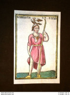 Rodigasta Germania Settecentina Acquerellata A Mano Del 1785 Andre Declaustre - Prints & Engravings