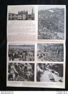 Caserma Di Soldati Gurkhas A Dharamsala - Catastrofe Di Madrid Stampa Del 1905 - Andere & Zonder Classificatie