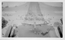 Photographie Photo Vintage Snapshot Avion Aviation Plane - Aviation