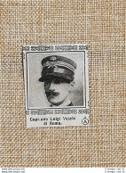 Decorato Con Medaglia D'argento Luigi Veschi Di Roma Prima Guerra Mondiale WW1 - Andere & Zonder Classificatie