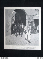 Gauthier, Ministro Lavori Pubblici, Governatore Pichon A Tunisi Stampa Del 1905 - Other & Unclassified