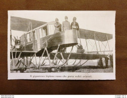 Sikorsky Ilya Muromets Nel 1915 Biplano 16 Aviatori Igor Sikorsky Aeronautica - Andere & Zonder Classificatie